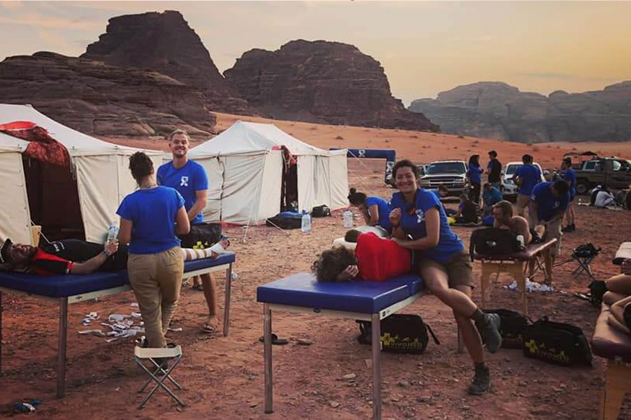 article image: Osteopathy in the desert!